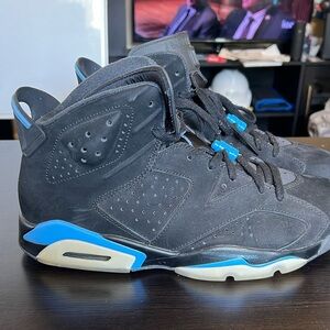 Air Jordan 6 Retro UNC 384664-006 Signature Shoe
